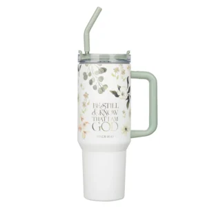 Large Stainless Steel Travel Mug - Be Still