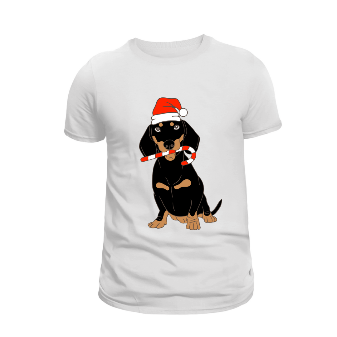 Christmas T-shirt - Dachshund
