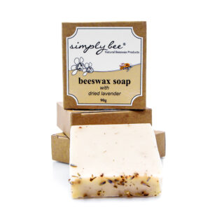 90g Dried Lavender Beeswax Soap