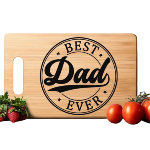Bamboo Cutting Board - Best Dad