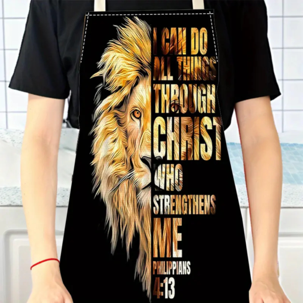 Apron - Phil 4:13 - Image 2