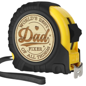 Engraved Measuring Tape - Best Dad