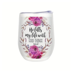 Stainless Steel Travel Mug - Psalm 91:2