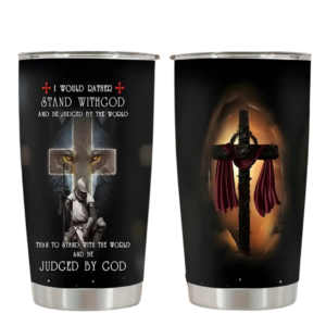 Stainless Steel Travel Mug - Warrior of God