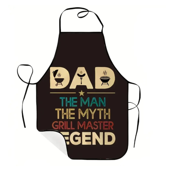 Polyester Apron - Dad Grill Master - Image 3