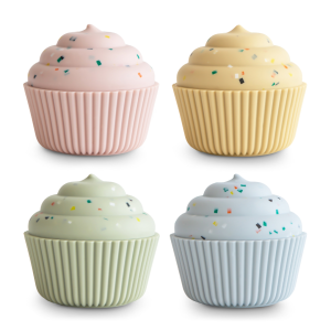 Mushie Cupcake Toy Set