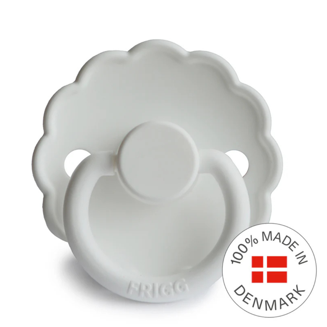 FRIGG Daisy Pacifier - Bright White