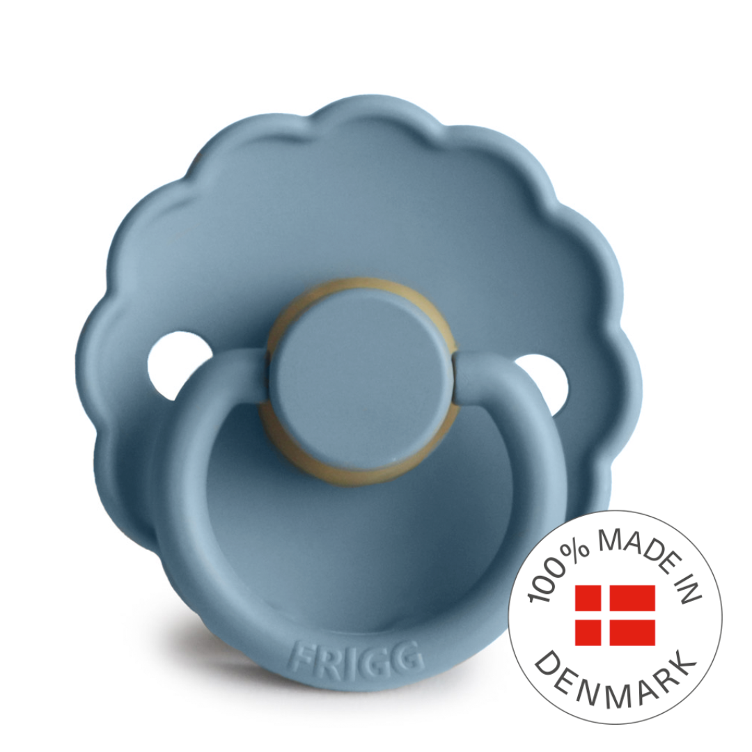 FRIGG Daisy Latex Pacifier - Glacier Blue