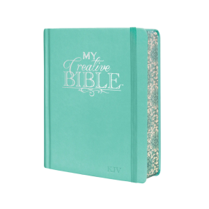 KJV Aquamarine My Creative Bible - Faux Leather