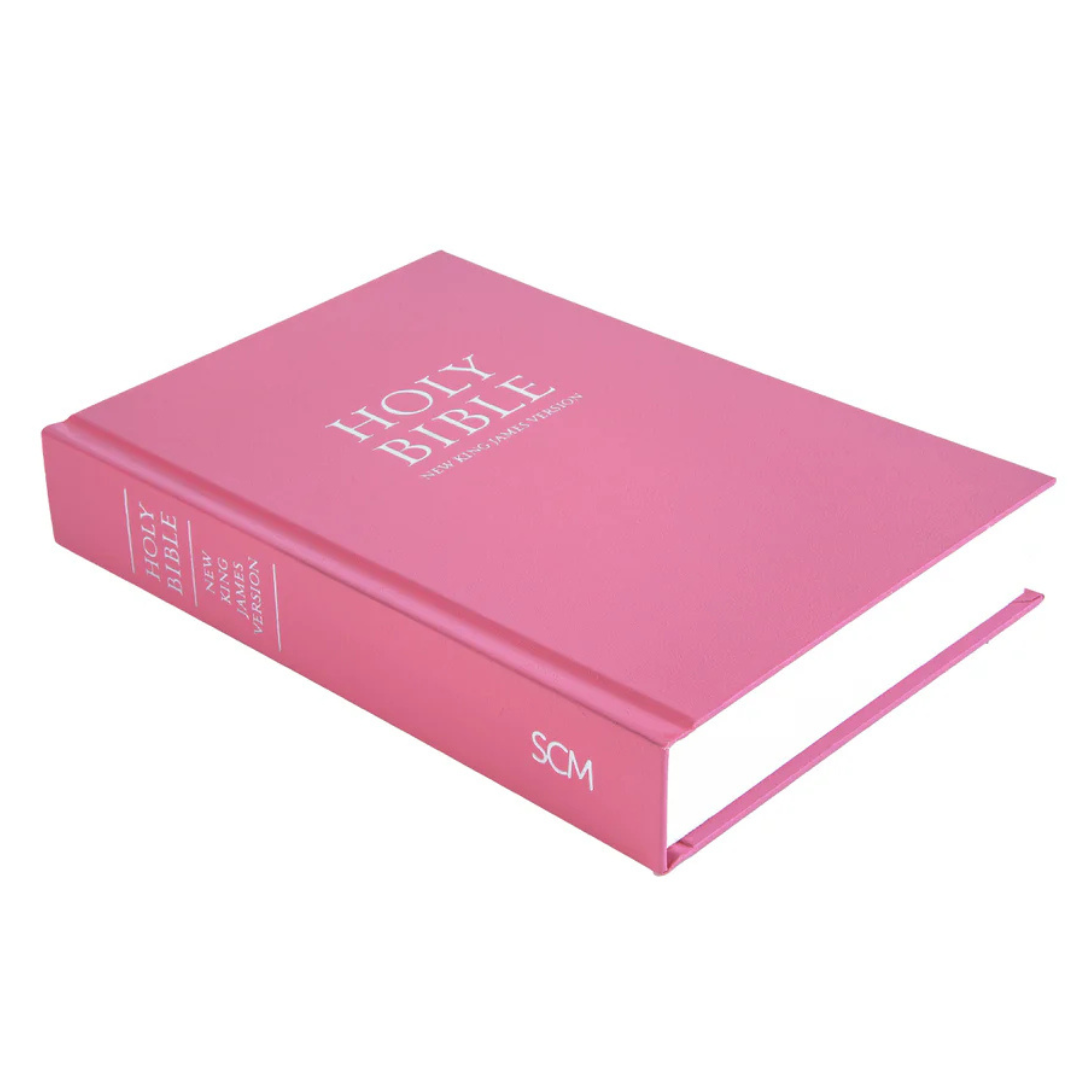 Hardcover NKJV Pink Bible - Image 3