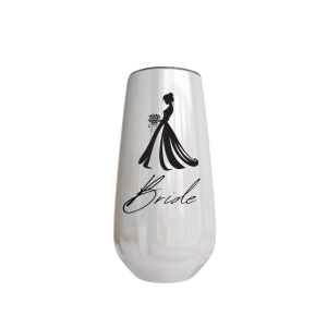 6oz Sip & Sparkle White Tumbler - Bride