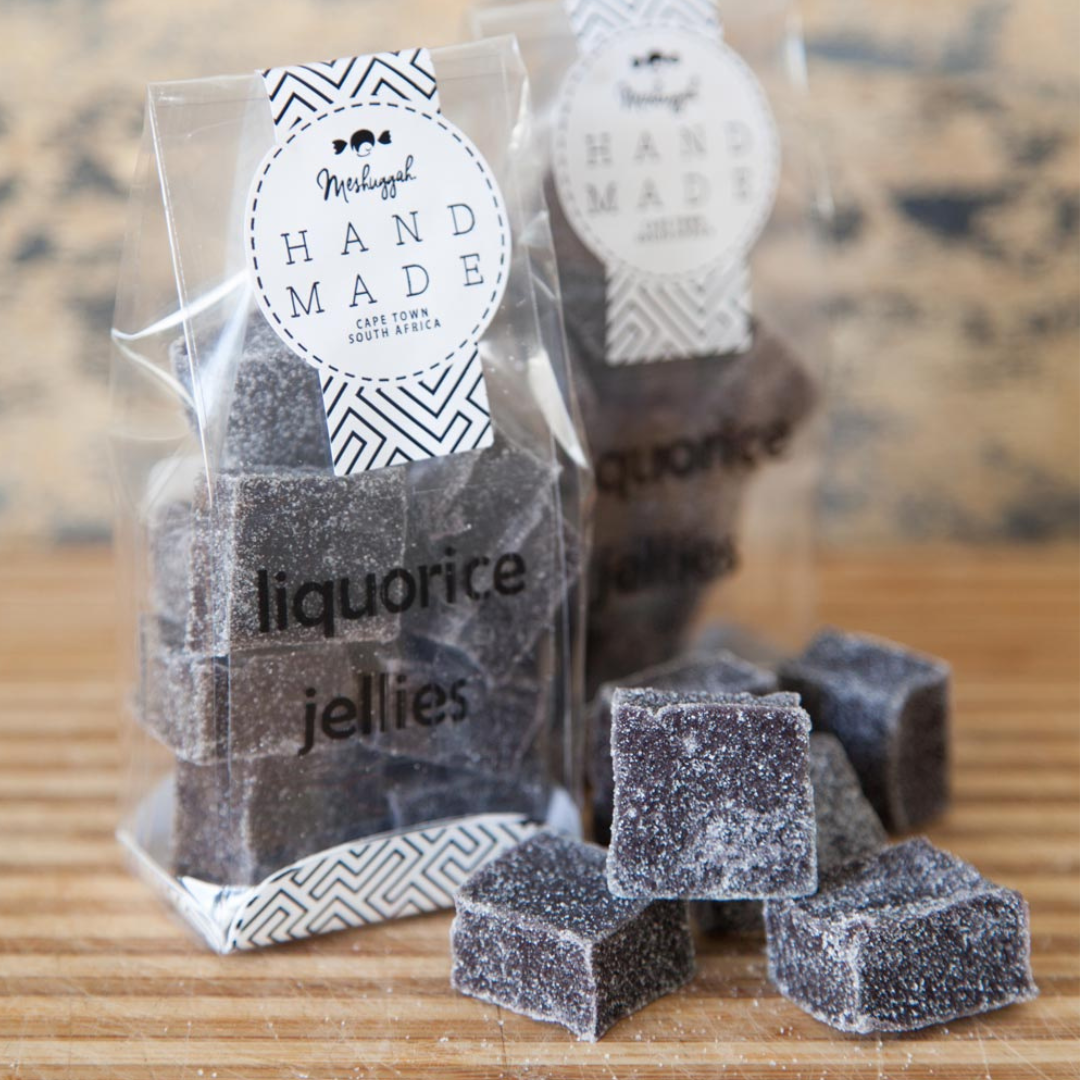 100g Jelly Squares - Liquorice - Image 2