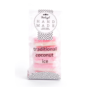 120g Coconut Ice Squares - Individually wrapped