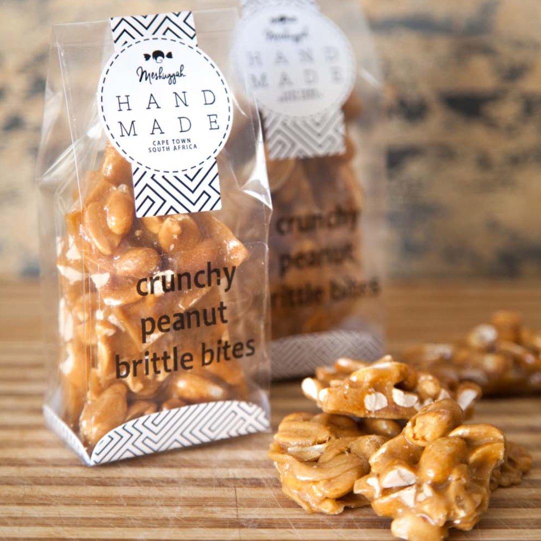 100g Crunchy Peanut Brittle Bites - Image 2