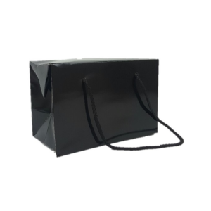 Small Box Bag - Black Gloss