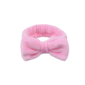 Bowknot Facial Headband - Pink