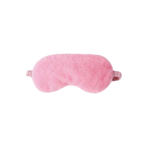 Fluffy Sleeping Eye Mask - Pink