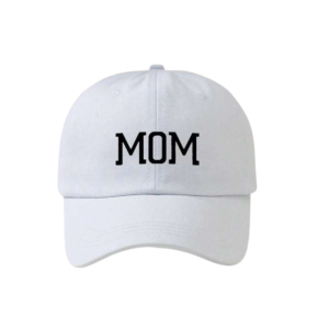 Adjustable Mom Cap - White