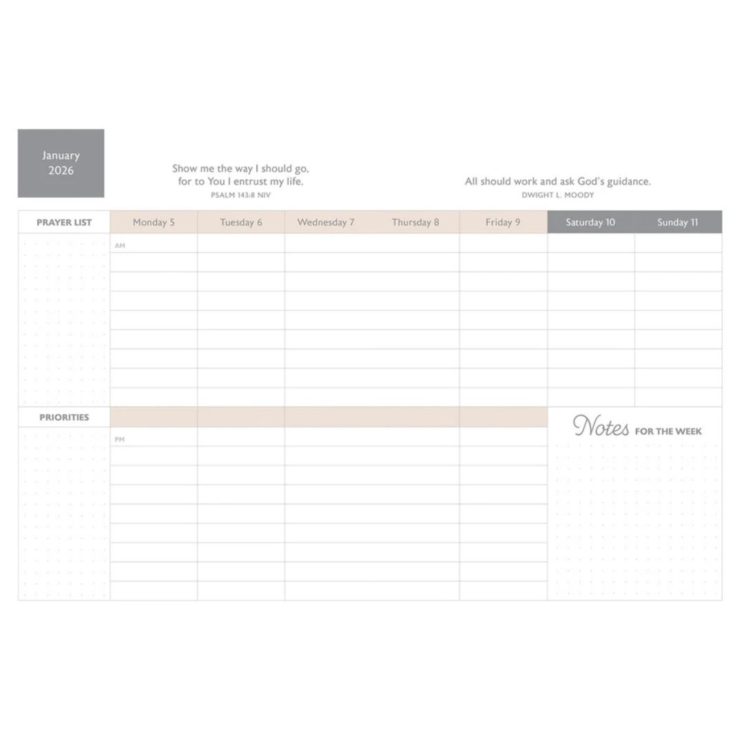2026 Diary - 18 Month Planner - I Know the Plans - Image 3