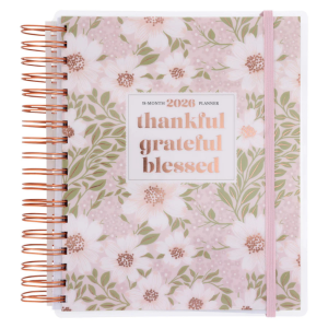 2026 Diary - 18 Month Planner - Thankful