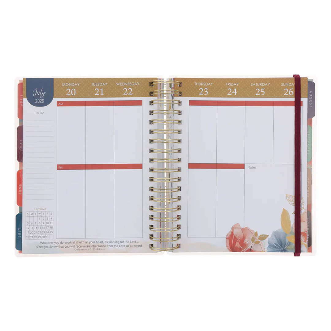 2026 Diary - 18 Month Planner - Grace Upon Grace - Image 4