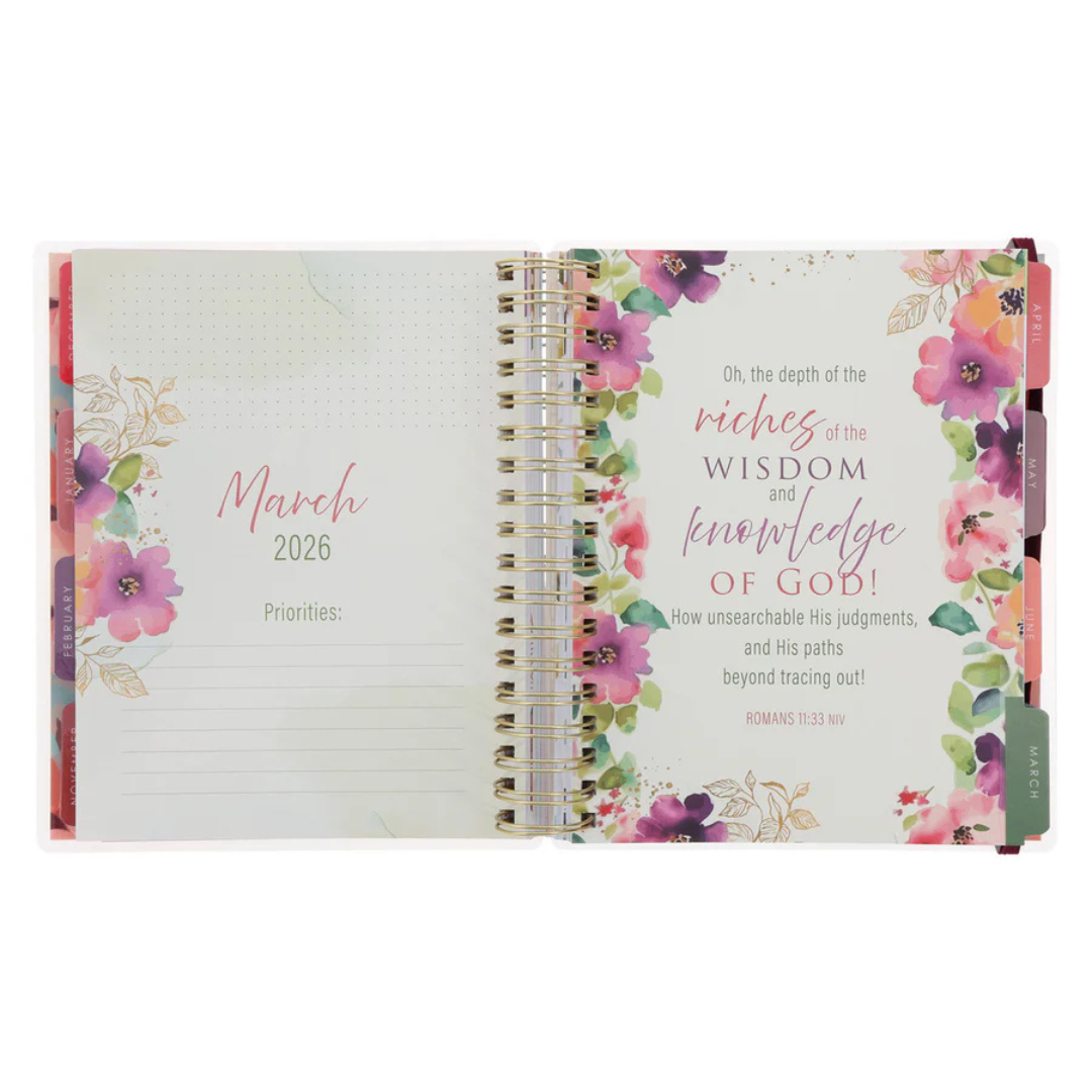 2026 Diary - 18 Month Planner - Grace Upon Grace - Image 3