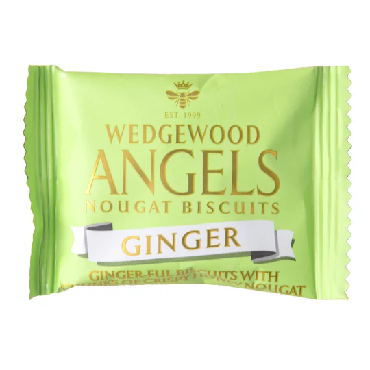 Angels Honey Nougat Biscuits – Ginger (Box of 60)