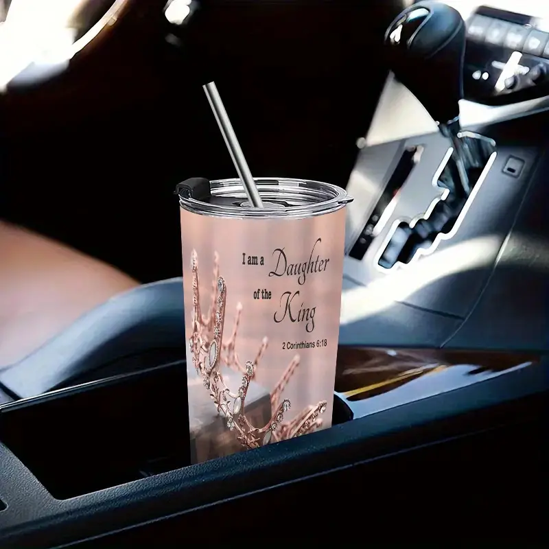 590ml Stainless Steel Tumbler - Daughter of the King - Image 2