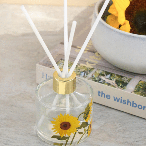 Sunflower Aroma Set - Candles & Diffuser - Image 2