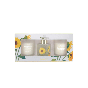 Sunflower Aroma Set - Candles & Diffuser