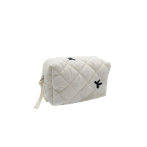 Bow-Tique Soft Quilt Cosmetic Bag - 17x10cm
