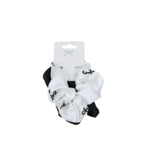 2Pc Bow-Tique Hair Scrunchies
