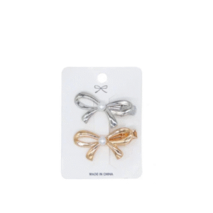 Bow-Tique 2Pc Hair Clip Set