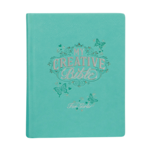 ESV Turquoise Faux Leather Hardcover My Creative Bible For Girls