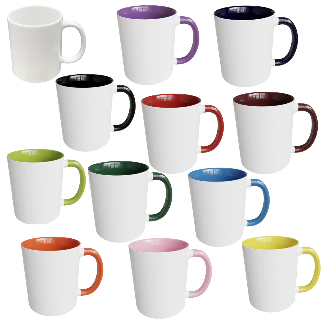 11oz Ceramic Two Tone Mug