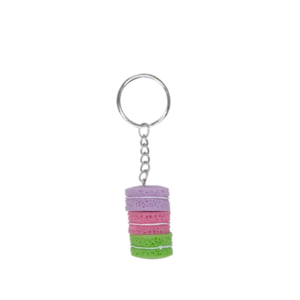 Macaroon Keyring | Cute Dessert-Inspired Keychain Accessory & Gift