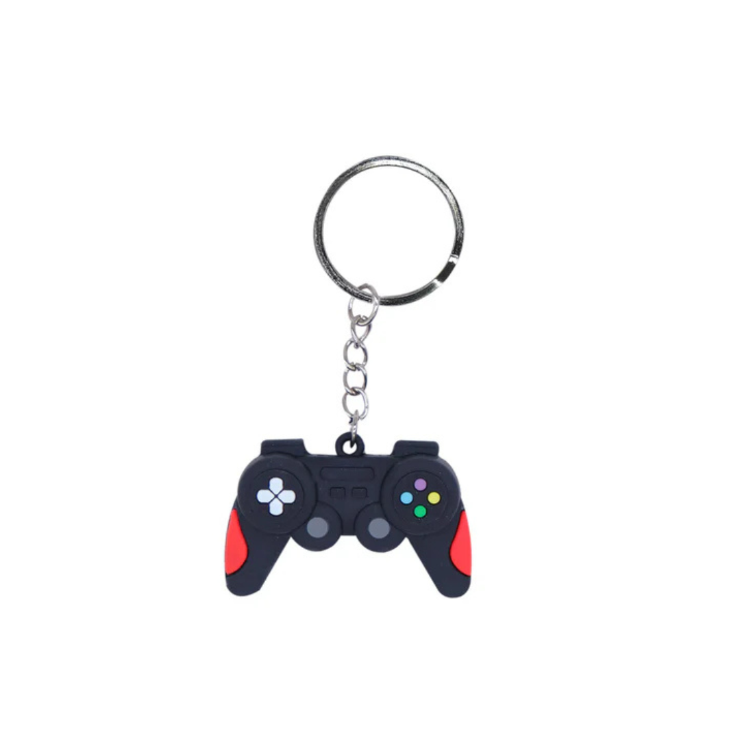 Game Console Keyring | Fun Gamer Keychain Accessory & Gift Idea