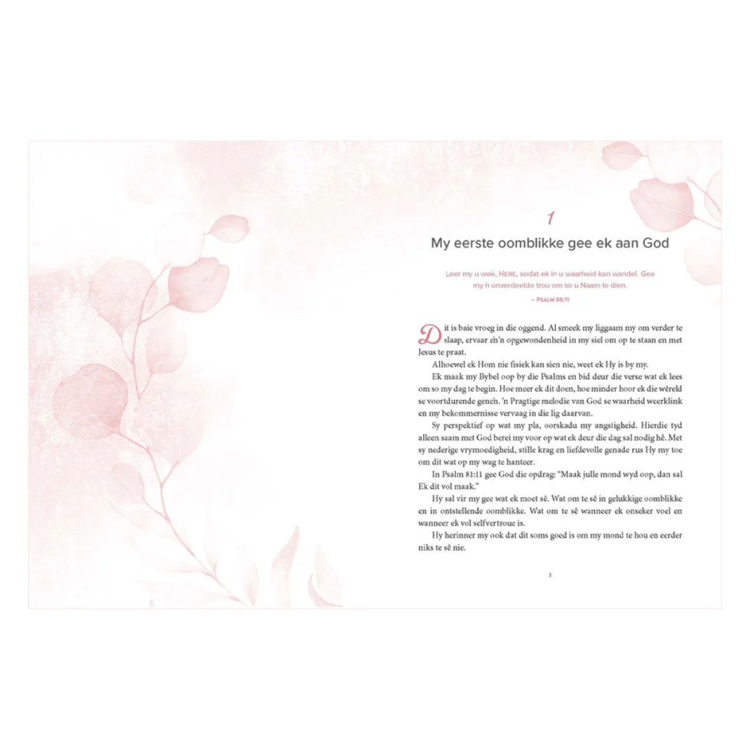 Omhels 100 Oordenkings Hardeband | Afrikaans Christian Devotional Book - Image 6