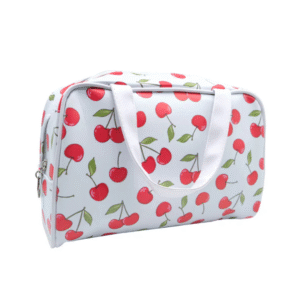 Cosmetic Bag Cherry | Stylish Makeup Pouch & Travel Toiletry Organizer