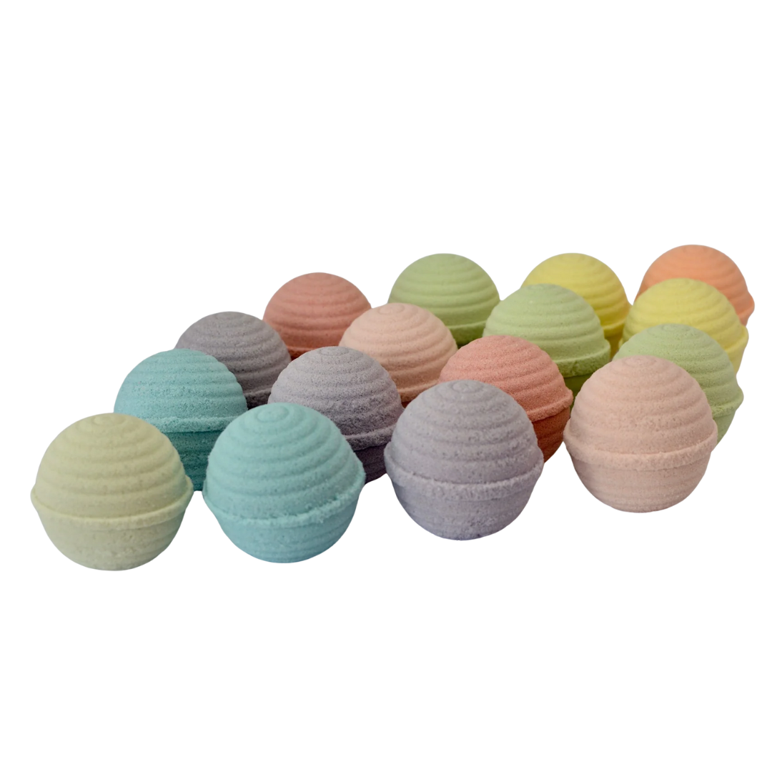 140g Single Bath Bomb - Relaxing Fizzy Soak for Hydrating Skin Care