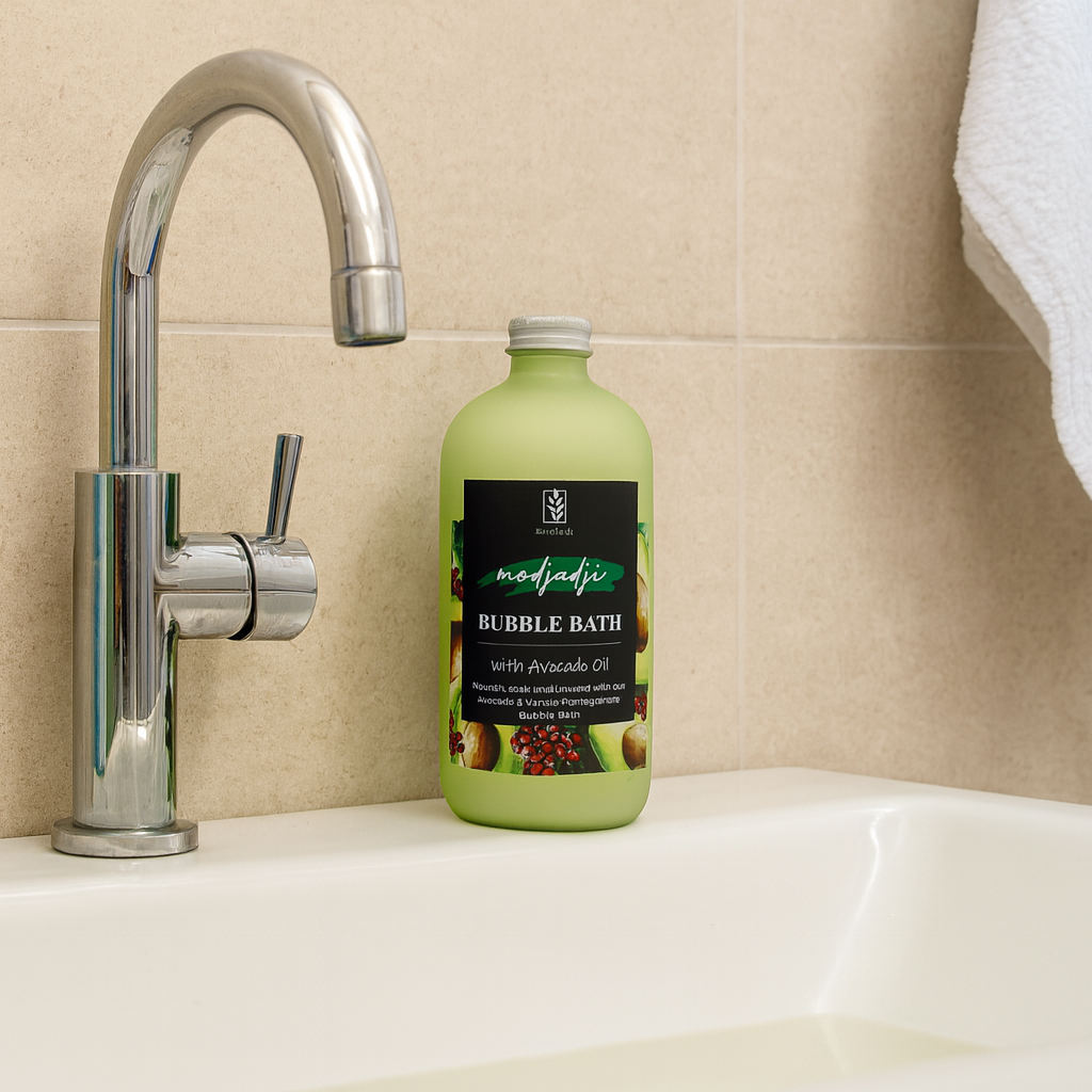500ml Modjadji Bubble Bath - Luxury Glass Bottle Relaxing Foam - Image 2