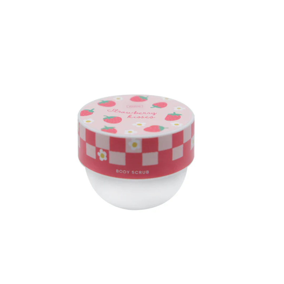 Strawberry Kisses Body Scrub – Exfoliating, Smooth & Fruity Skincare