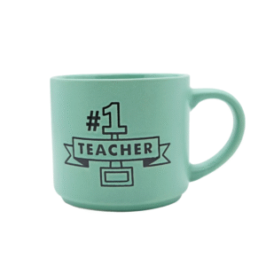 #1 Teacher Mug – Best Teacher Coffee Cup Gift for Appreciation & Thanks