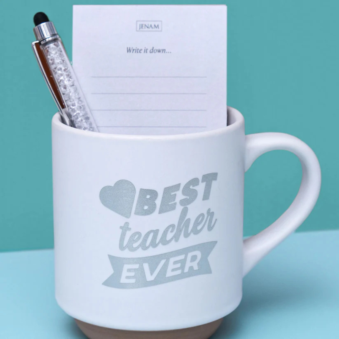 Teacher Mug, Pen & Notepad Set – Practical Thank You Gift for Educators - Image 2