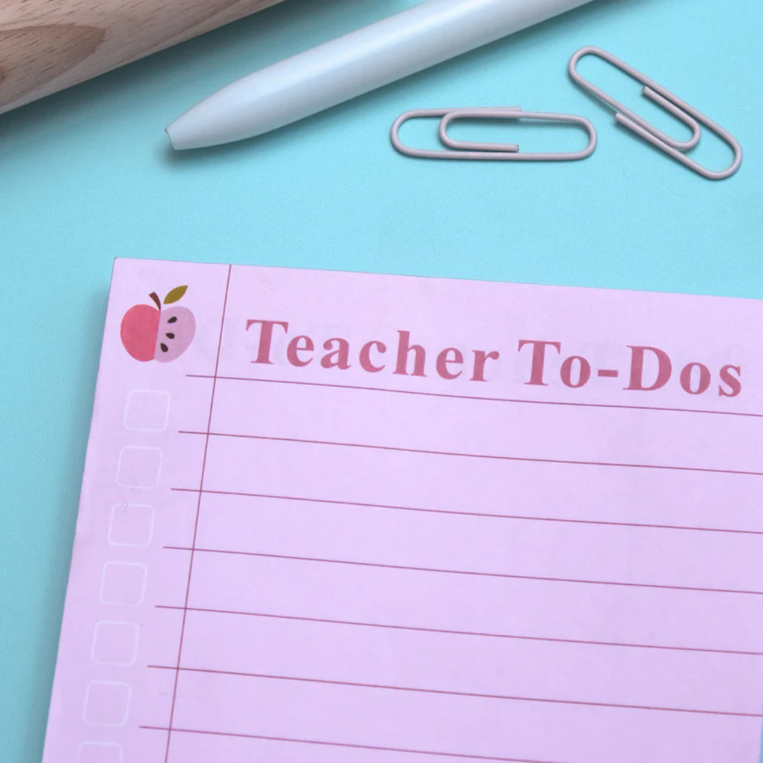 Teachers List Pad & Pen – Practical Teacher Appreciation Gift Set - Image 2