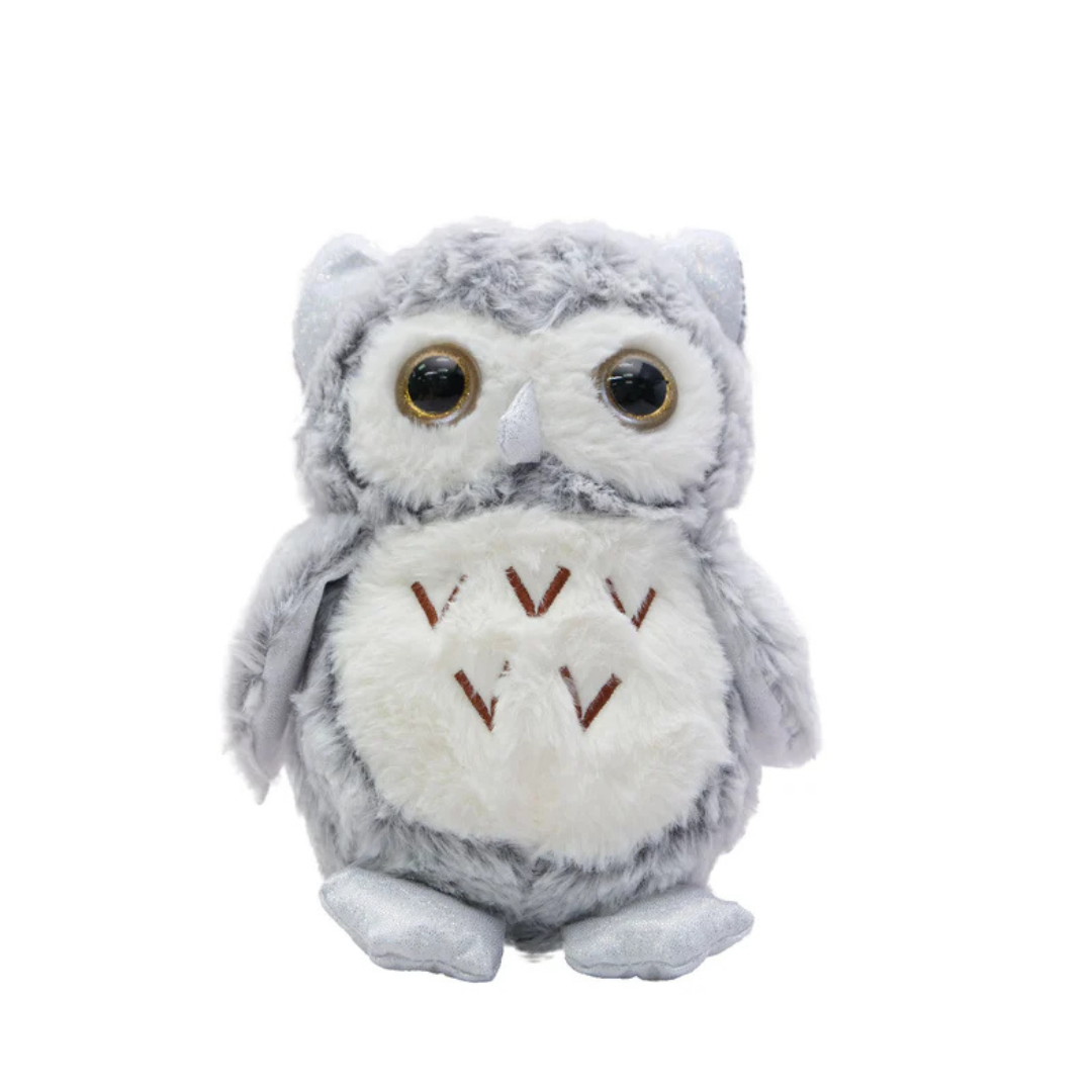 Plush Owl Toy – Soft Cuddly Stuffed Animal Gift for Kids & Collectors