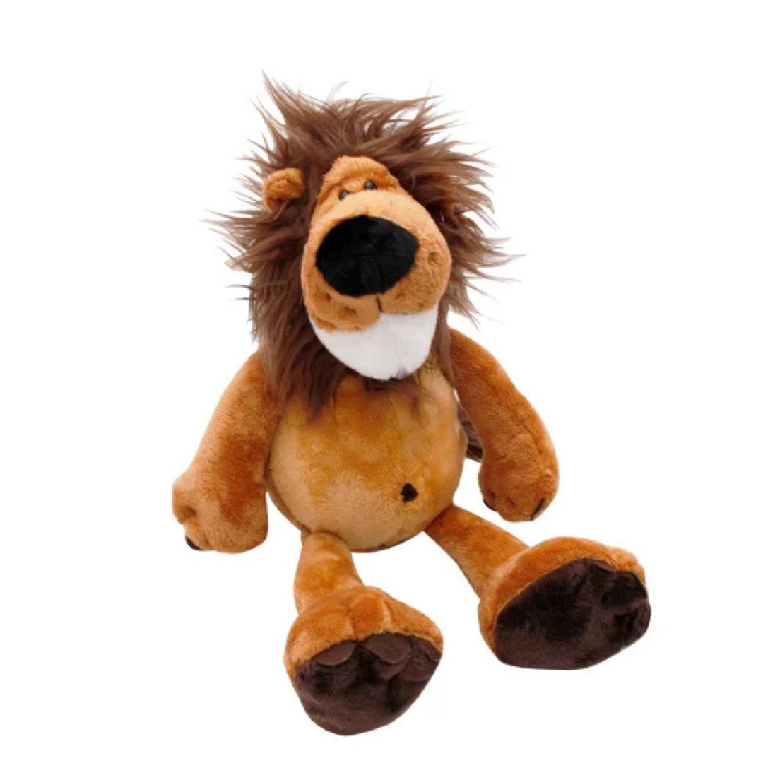 Plush Lion Toy – Soft Cuddly Stuffed Jungle Animal Gift for Kids & Collectors