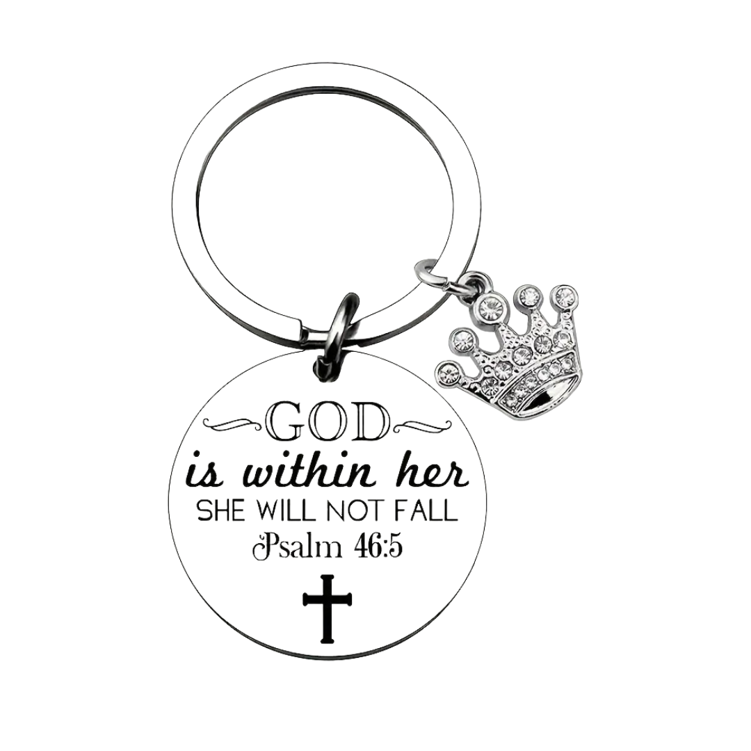 Christian Keychain - Inspirational Faith Key Ring Gift & Accessory