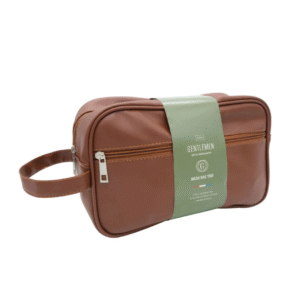 Men's Toiletry Bag Trio Spicy Bergamot – Shower Gel, Lotion & Sponge