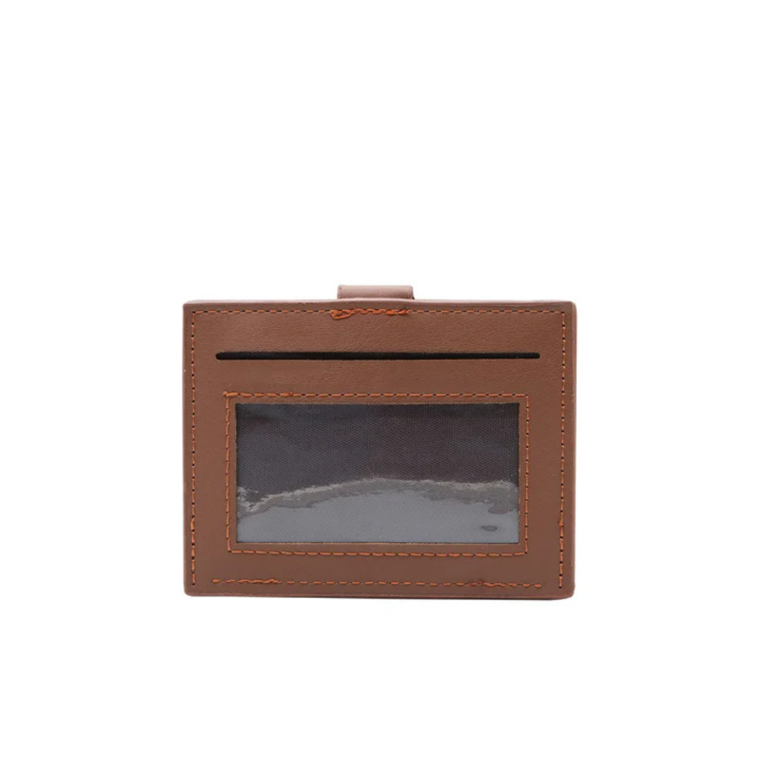 Men's Card Pouch – Stylish PU Leather Wallet for Men’s Cards